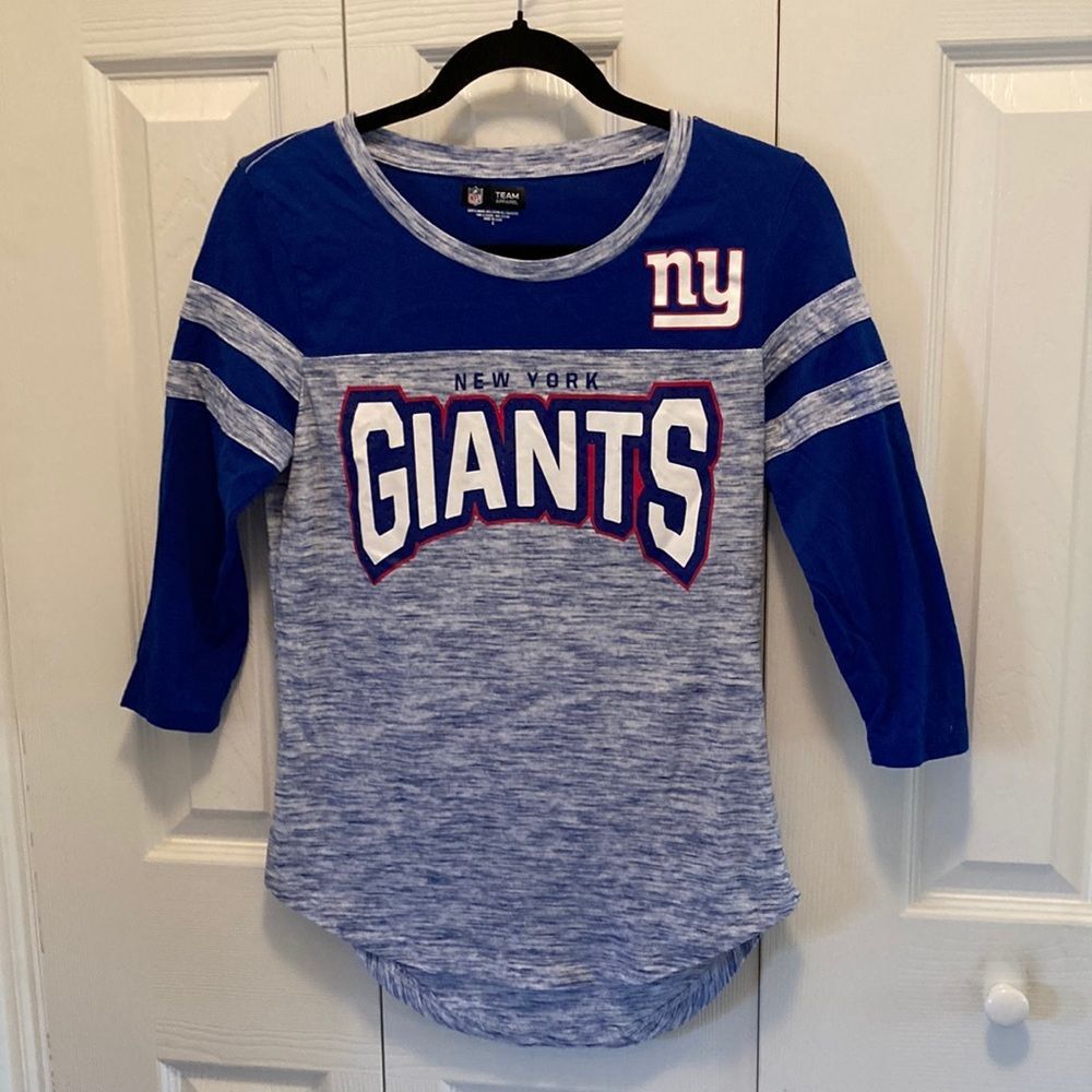 NFL Blue and Gray Long Sleeve Tee